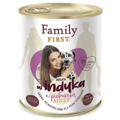 FAMILY FIRST Adult Turkey с магданоз - Мокра храна