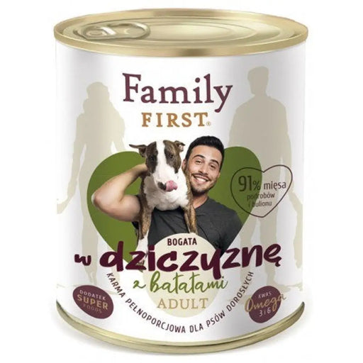FAMILY FIRST Adult Venison със сладки картофи - Мокра храна