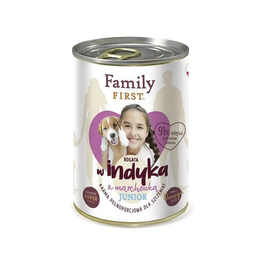 FAMILY FIRST Junior Турция с моркови - Мокра храна