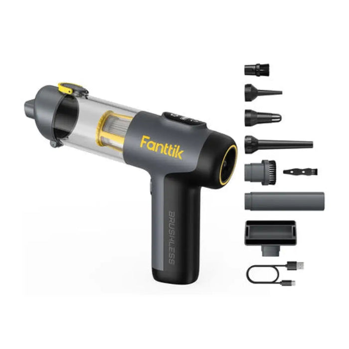 Fanttik Slim V9 Mix безжична преносима прахосмукачка за кола