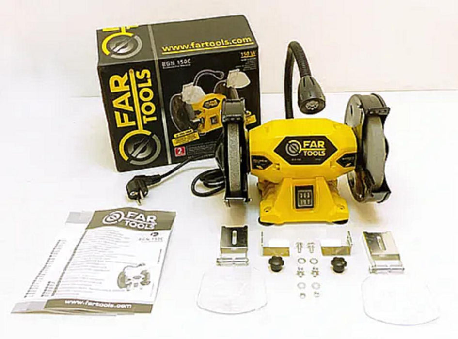 ШМИРГЕЛ  FAR TOOLS 150W 150MM BGN150C