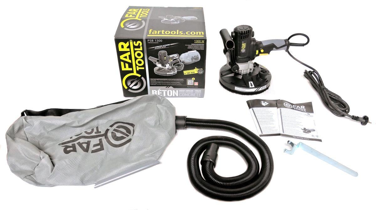 ШЛАЙФМАШИНА ЗА БЕТОН FAR TOOLS 1300W PSB