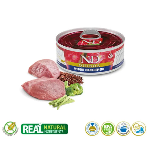 FARMINA N&D Cat Quinoa Weight Management Adult – мокра