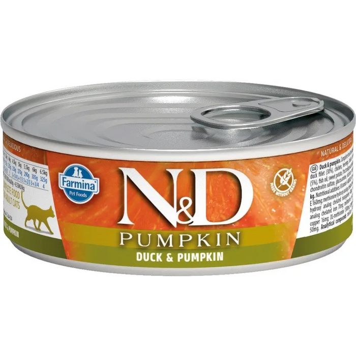 Farmina N&D Cat Duck & Pumpkin 70гр