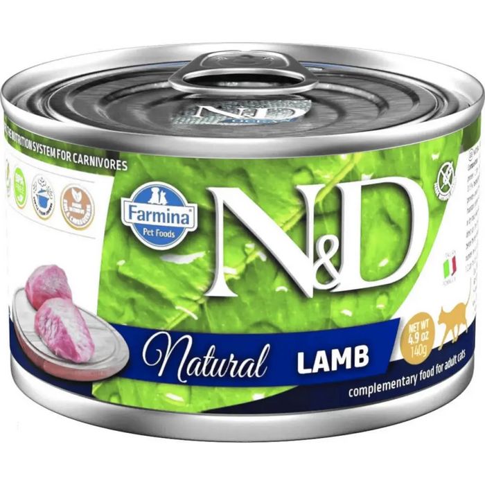 FARMINA N&D Cat Natural Lamb- мокра храна за котки - 140 гр