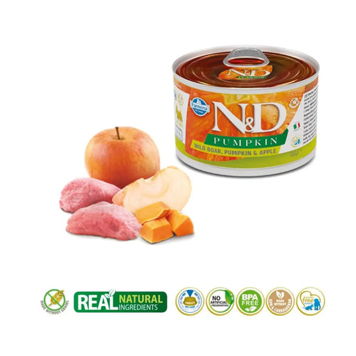 FARMINA N&D Dog Boar & Pumpkin & Apple – мокра храна