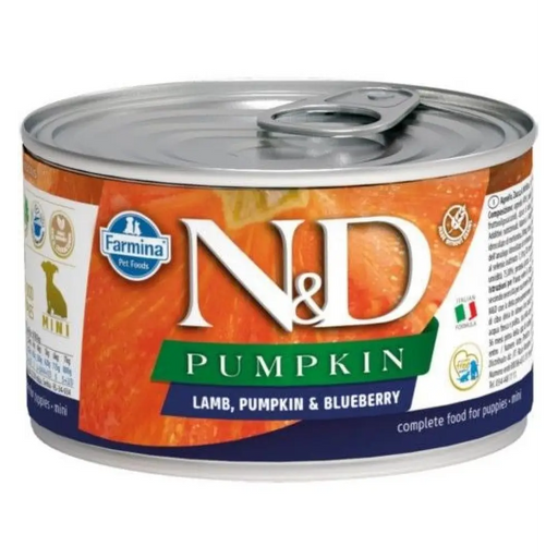 FARMINA N&D Puppy Lamb&Pumpkin&Blueberry - мокра храна