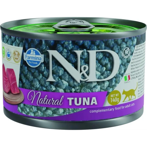 FARMINA N&D Cat Natural Tuna - мокра храна за котки - 140 гр