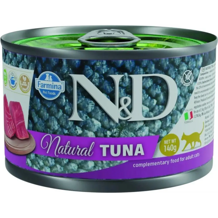 FARMINA N&D Cat Natural Tuna - мокра храна за котки - 140 гр