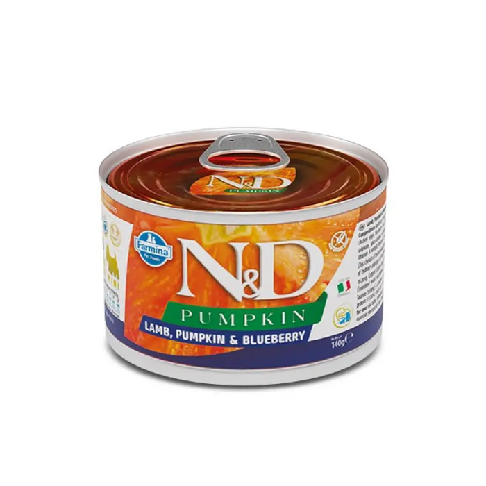 FARMINA N&D Dog Lamb Pumpkin Blueberry Adult Mini – мокра
