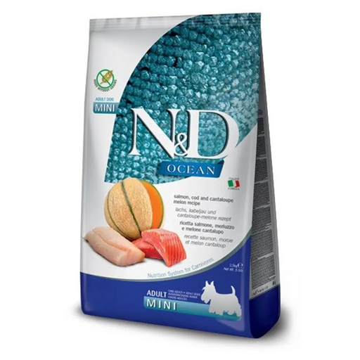 FARMINA N&D Ocean Dog Salmon Cod Cantaloupe Melon Adult