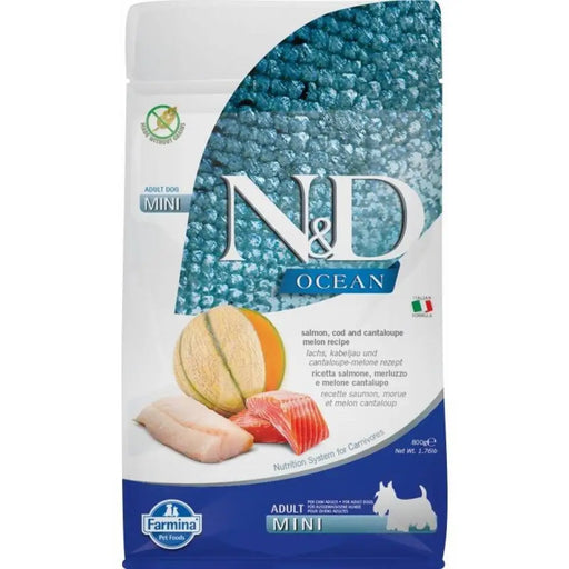 FARMINA N&D Ocean Dog Salmon Cod Cantaloupe Melon Adult