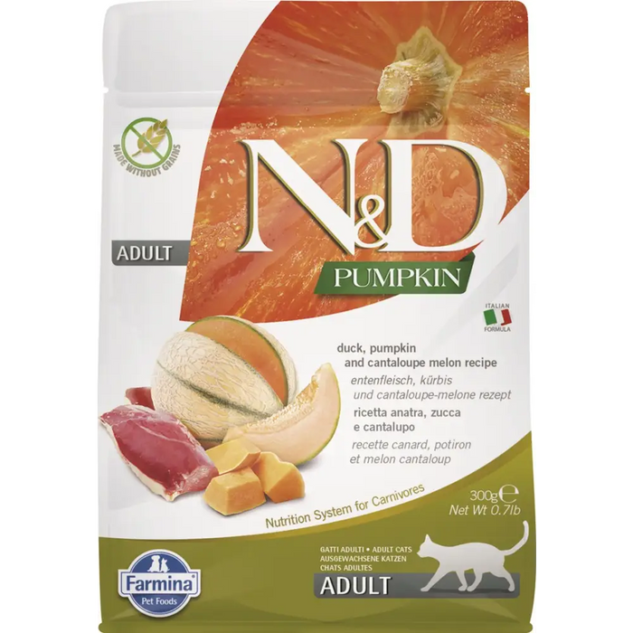 FARMINA N&D Pumpkin Cat Duck and Cantaloupe Melon Adult