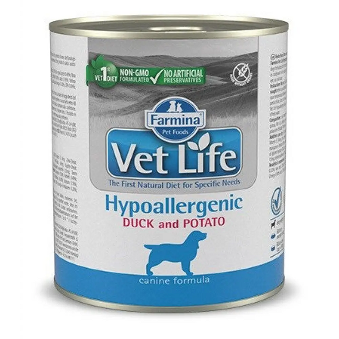 FARMINA Vet Life Diet DOG Hypoallergenic Duck & Potato