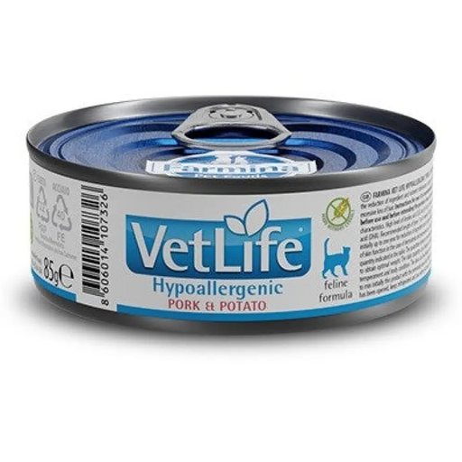 FARMINA Vet Life Hypoallergenic Pork & Potato - мокра храна