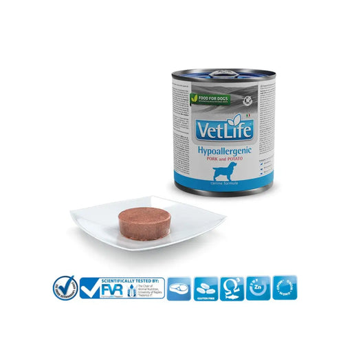 FARMINA Vet Life Hypoallergenic Pork & Potato - Мокра храна