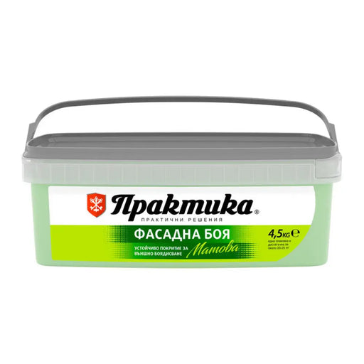 ФАСАДНА БОЯ АВОКАДО 4.5 KG PRAKTIKA