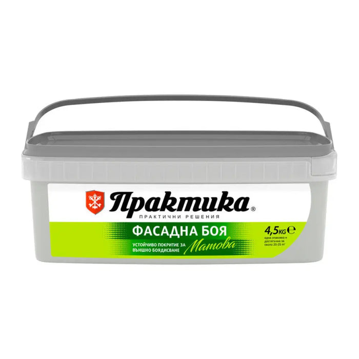 ФАСАДНА БОЯ ГРАНИТ 4.5 KG PRAKTIKA
