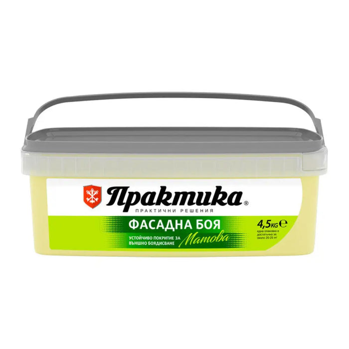 ФАСАДНА БОЯ ИГЛИКА 4.5 KG PRAKTIKA