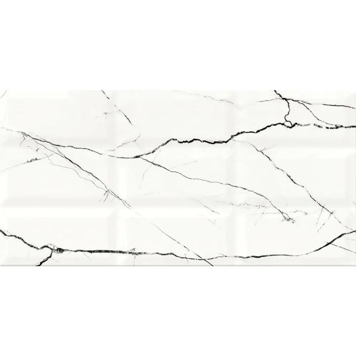 ФАЯНС ДЕКОР CERSANIT ARCE WHITE STRUCTURE 29.7X60 C