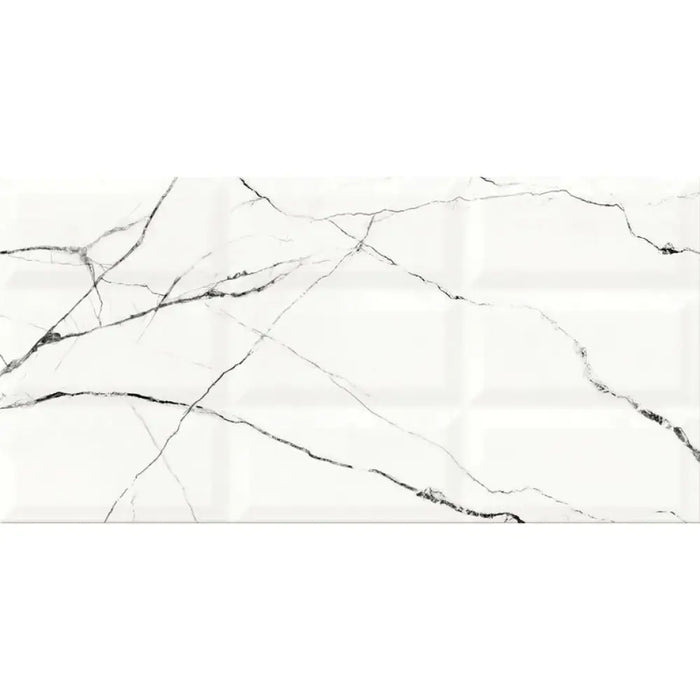 ФАЯНС ДЕКОР CERSANIT ARCE WHITE STRUCTURE 29.7X60 C