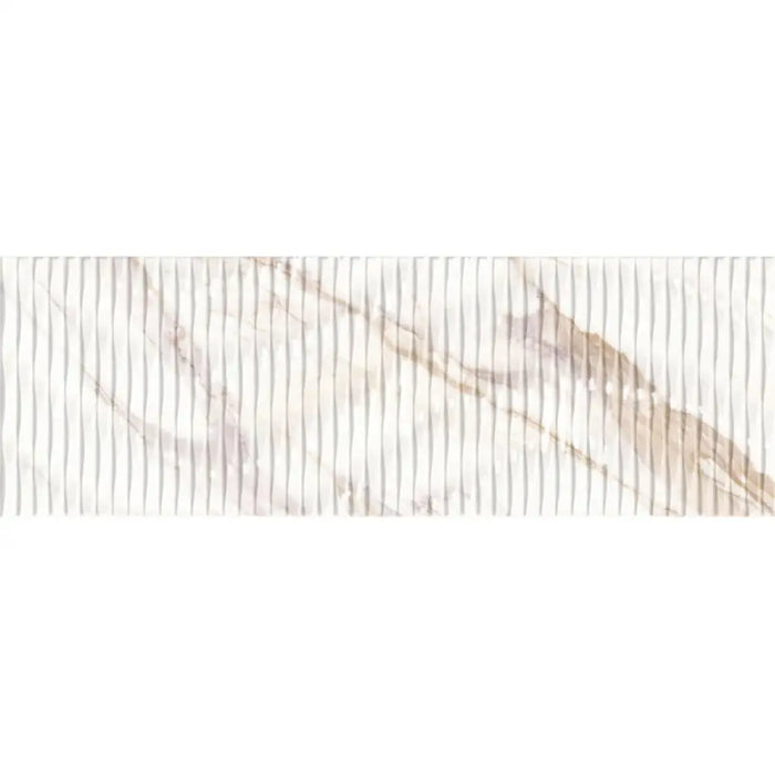 ФАЯНС ДЕКОР PRISSMACER CALACATTA GOLD G 30X90 CM