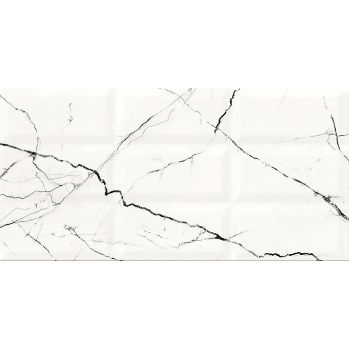 ФАЯНС ДЕКОР CERSANIT ARCE WHITE STRUCTURE 29.7X60 C