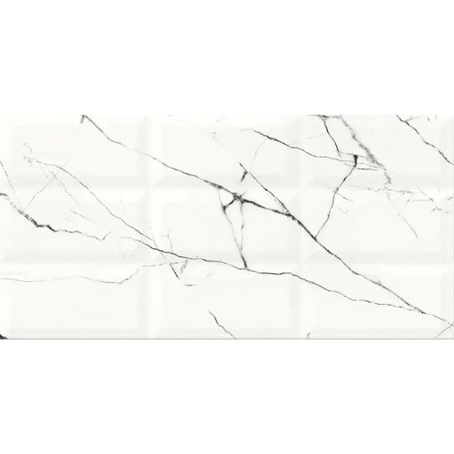 ФАЯНС ДЕКОР CERSANIT ARCE WHITE STRUCTURE 29.7X60 C