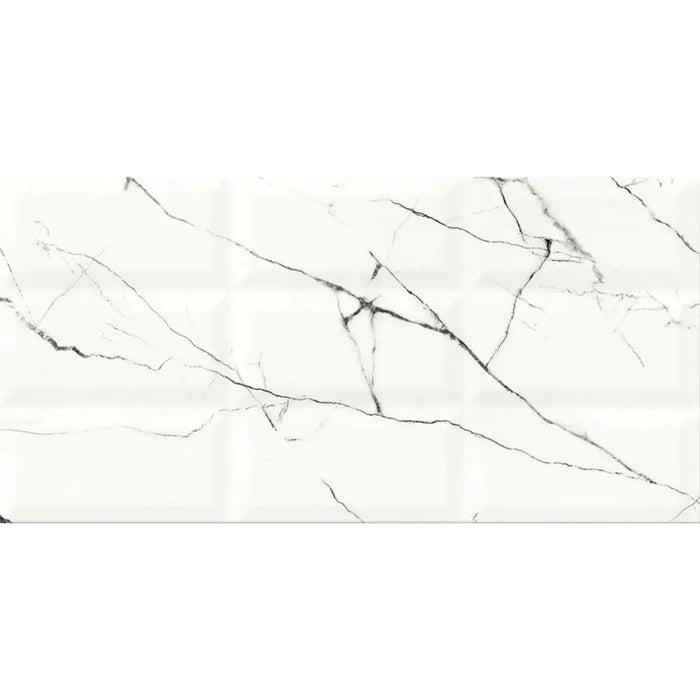 ФАЯНС ДЕКОР CERSANIT ARCE WHITE STRUCTURE 29.7X60 C