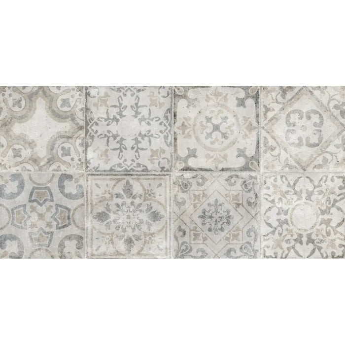 ФАЯНС ДЕКОР KEROS KALINA GRIS 25X50 CM