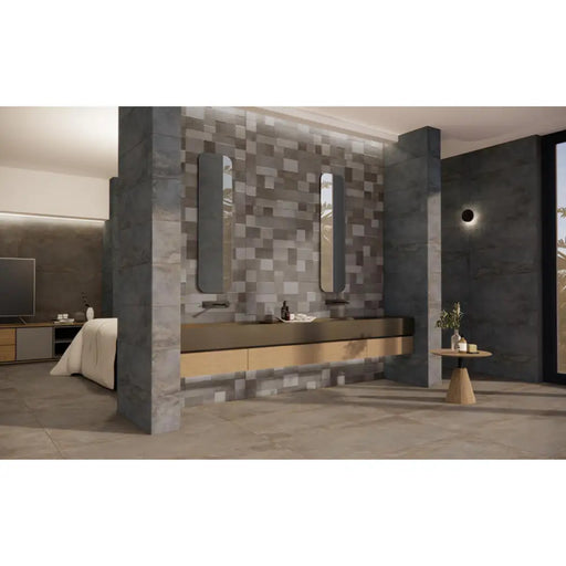 ФАЯНС PRISSMACER OXID DARK 30X90 CM