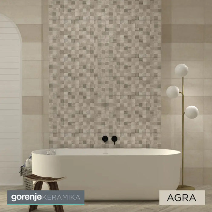 ФАЯНС GORENJE AGRA BROWN 25X75 CM