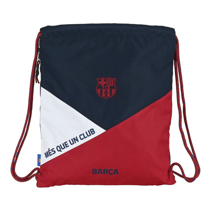 Раница с връвка F.C. Barcelona Corporativa Син Кестен 35 x 40 x 1 cm