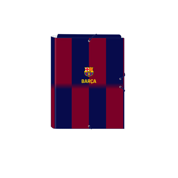 Папка с пръстени F.C. Barcelona Син Кестен A4 26 x 33.5 x 2.5 cm