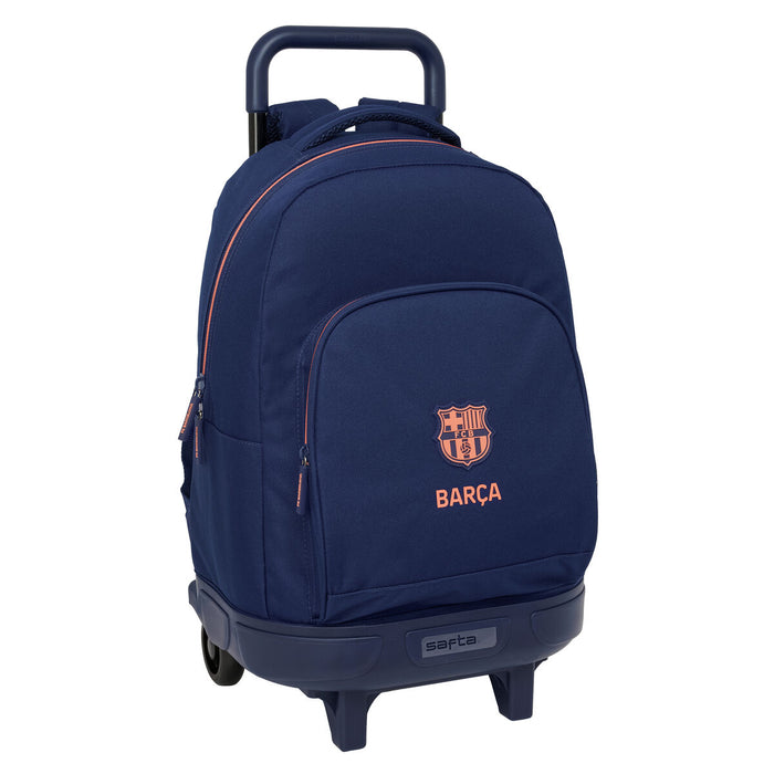 Училищна чанта F.C. Barcelona Морско син 33 x 45 x 22 cm
