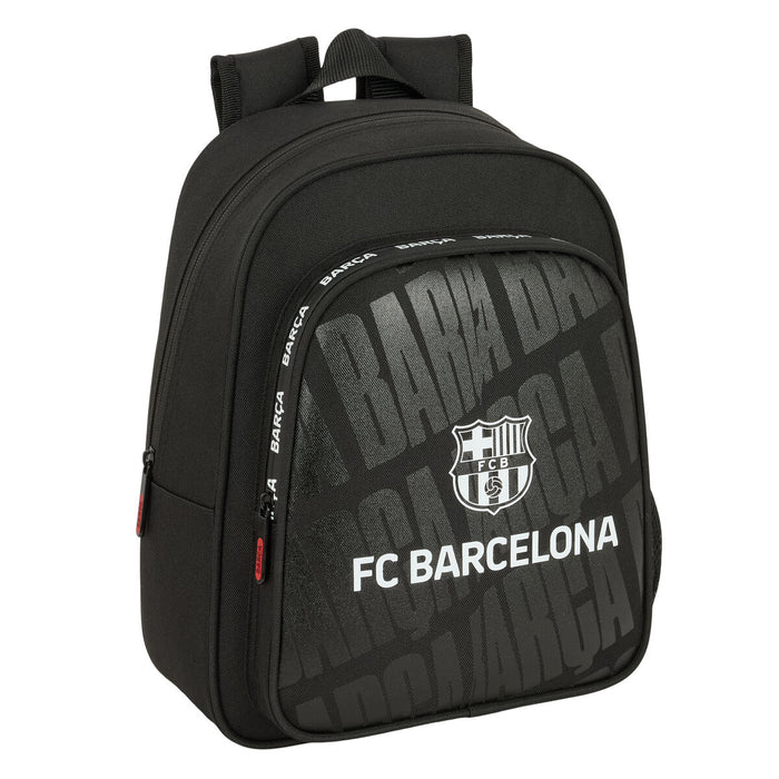 Училищна чанта F.C. Barcelona Черен 27 x 33 x 10 cm