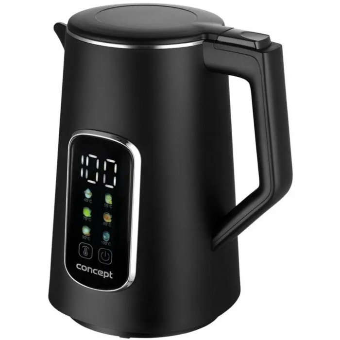 Concept RK-3385 Електрическа кана 1.7 л 2200 W Черна