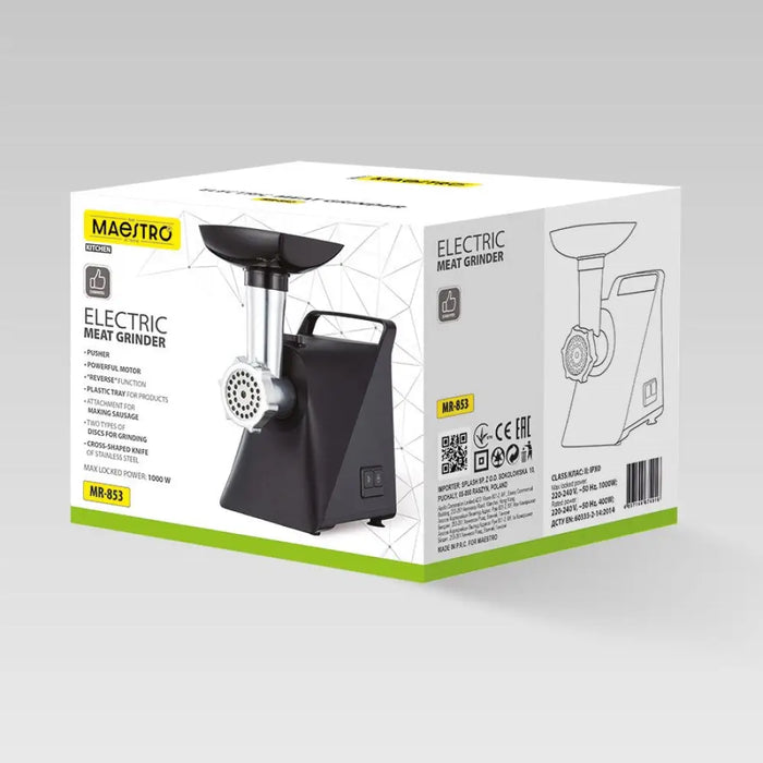 MAESTRO MR-853 Месомелачка 1000 W Черна