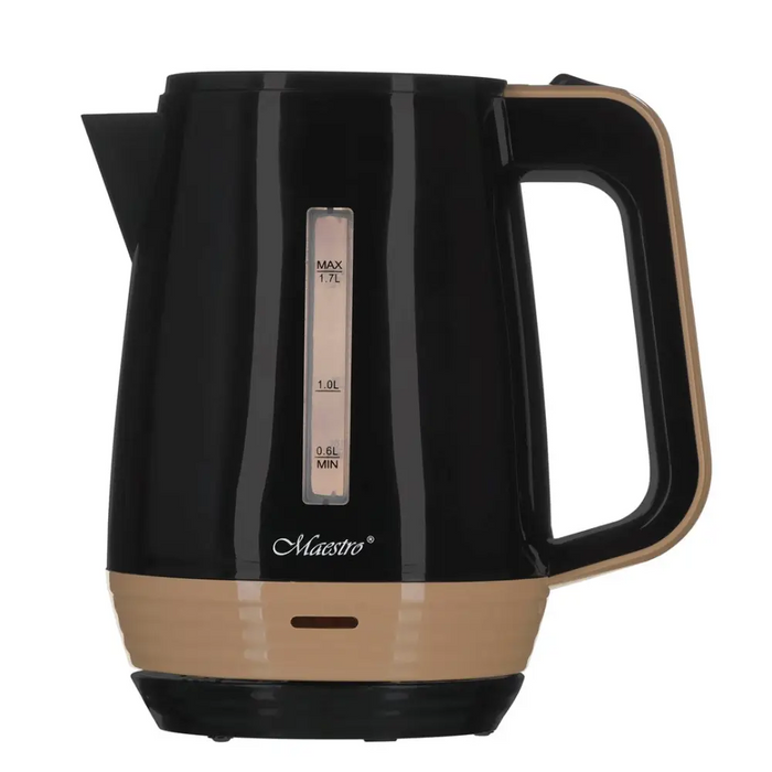 Feel-Maestro MR033 черна електрическа кана 1.7 L 2200 W