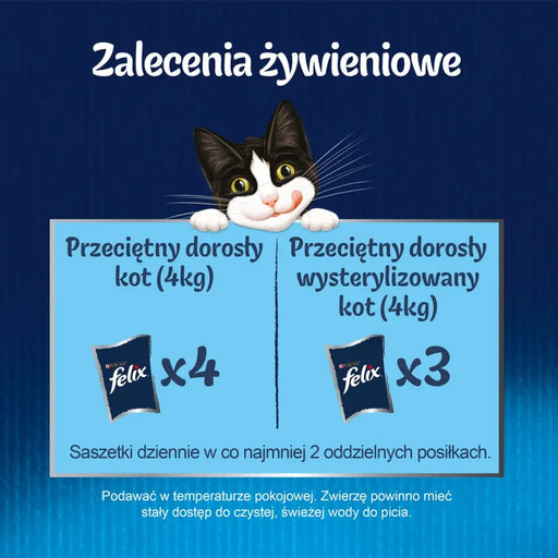 FELIX Fantastic с пиле в желе - мокра храна за котки - 85гр