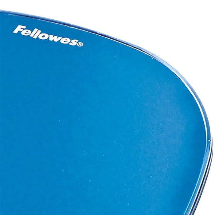 Fellowes CRYSTAL подложка за мишка и китка гел циан