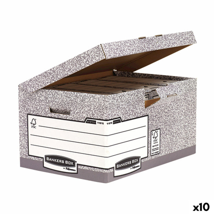 Кутия за Файлове Fellowes    Сив 10 броя (31 x 39 x 56 cm)