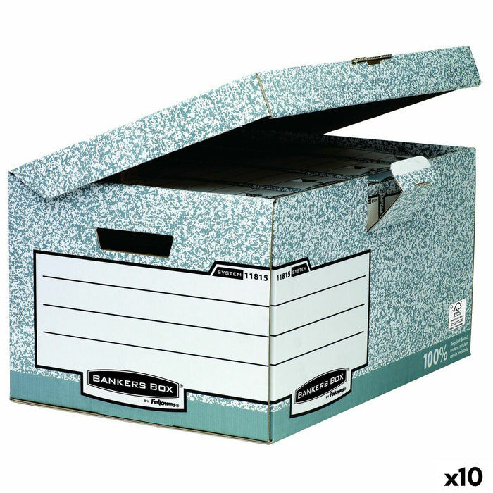 Кутия за Файлове Fellowes    Сив 10 броя (31 x 39 x 56 cm)
