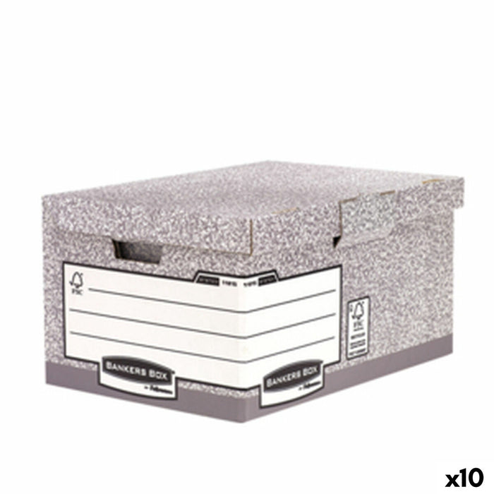 Кутия за Файлове Fellowes    Сив 10 броя (31 x 39 x 56 cm)