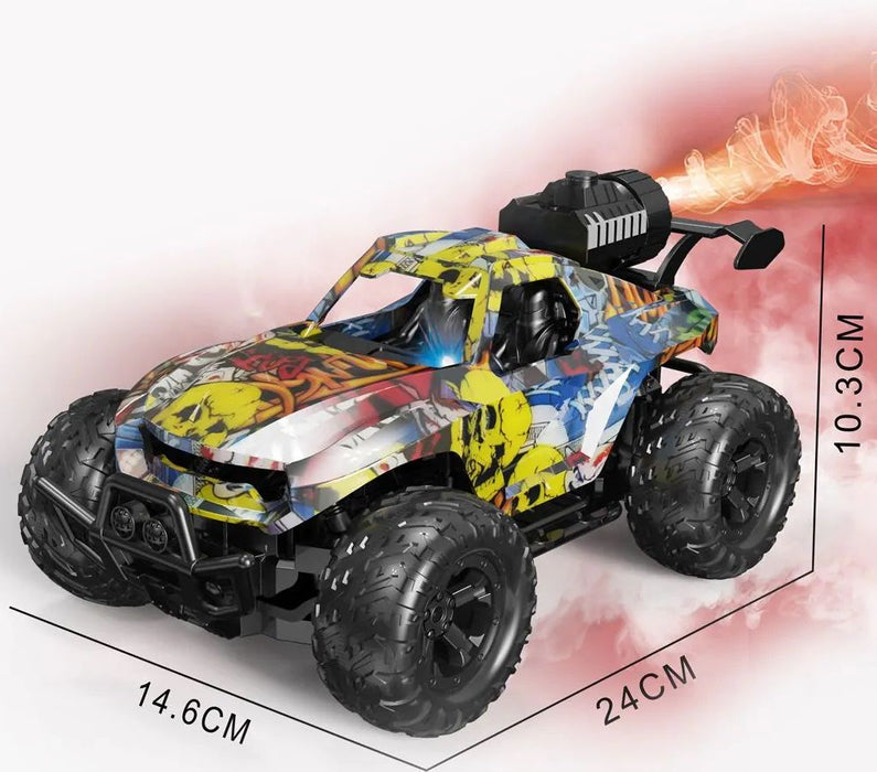Радиoуправляем джип Felyx Toys - С пара, 1:16