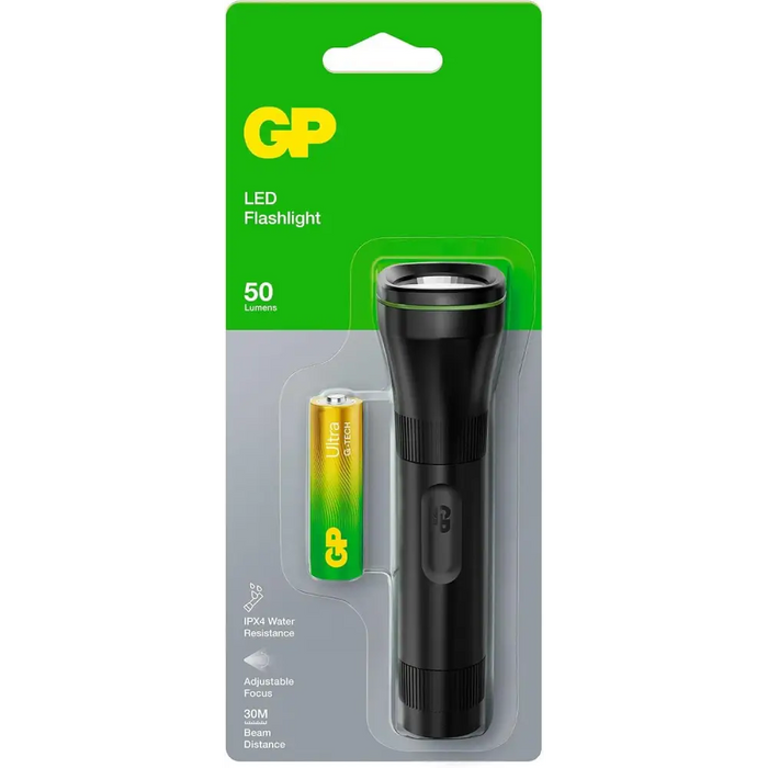 Фенер GP BATTERIES C105B LED 50 лумена 1*AA батерия