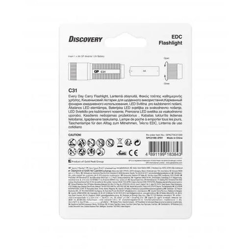 Фенер GP BATTERIES C31 LED 85 lm CREE Discovery Outdoor