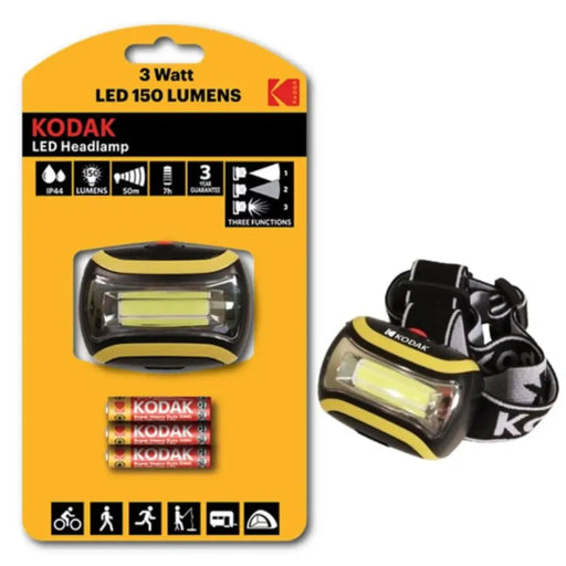 ФЕНЕР KODAK LED HEADLAMP 3W 150LUM