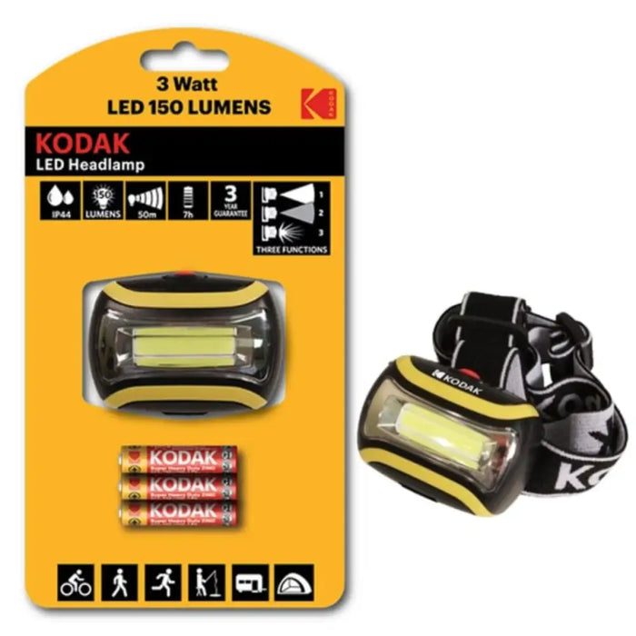 ФЕНЕР KODAK LED HEADLAMP 3W 150LUM