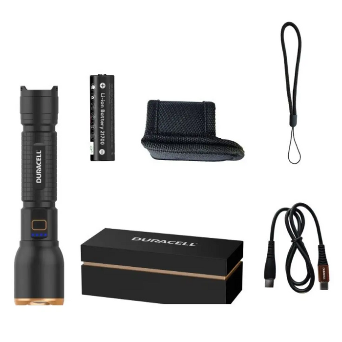 Фенерче Duracell DF3000R черно
